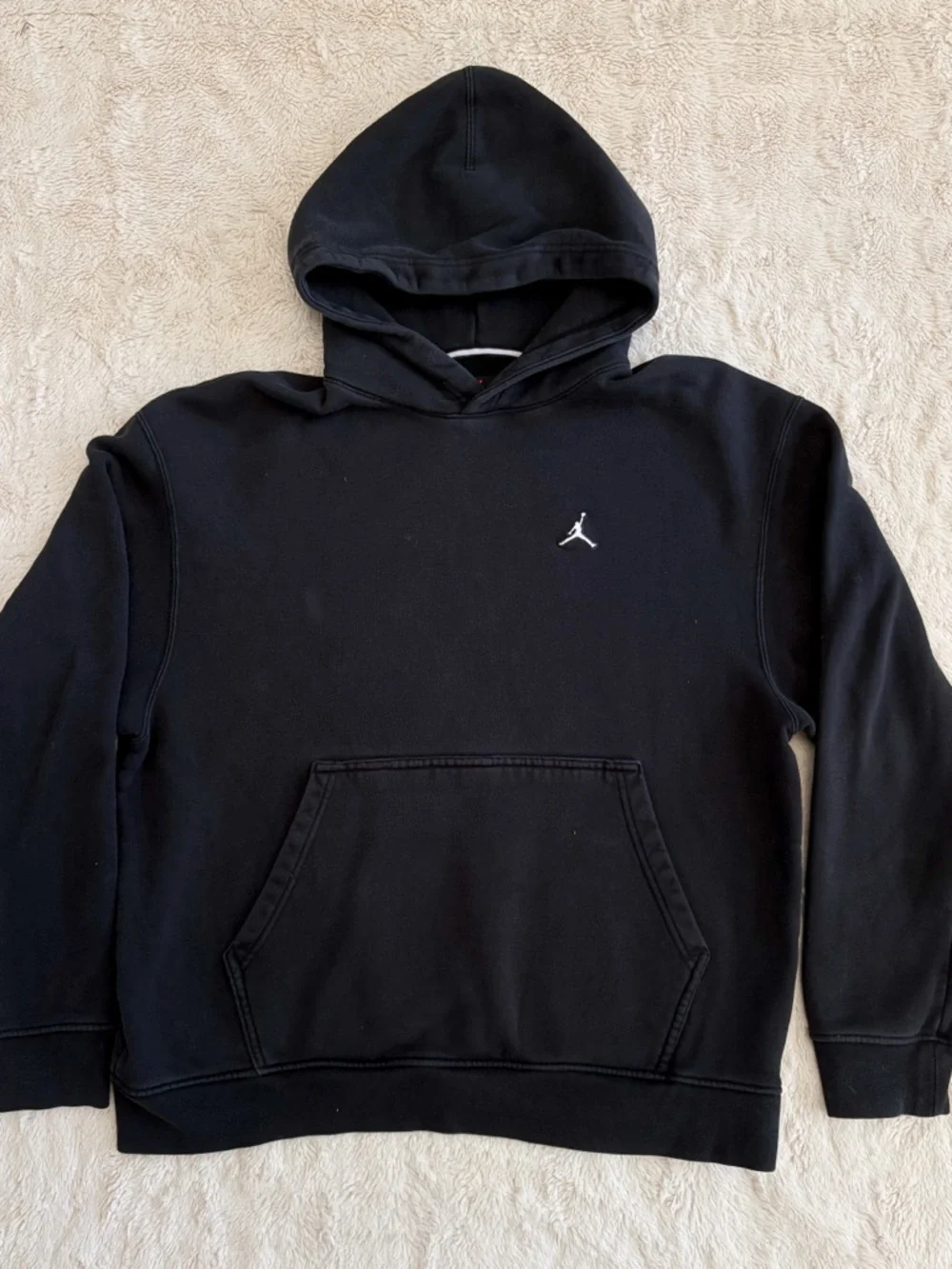 Jordan Hoodie Black Jumpman Pullover Sweatshirt Men’s Athletic